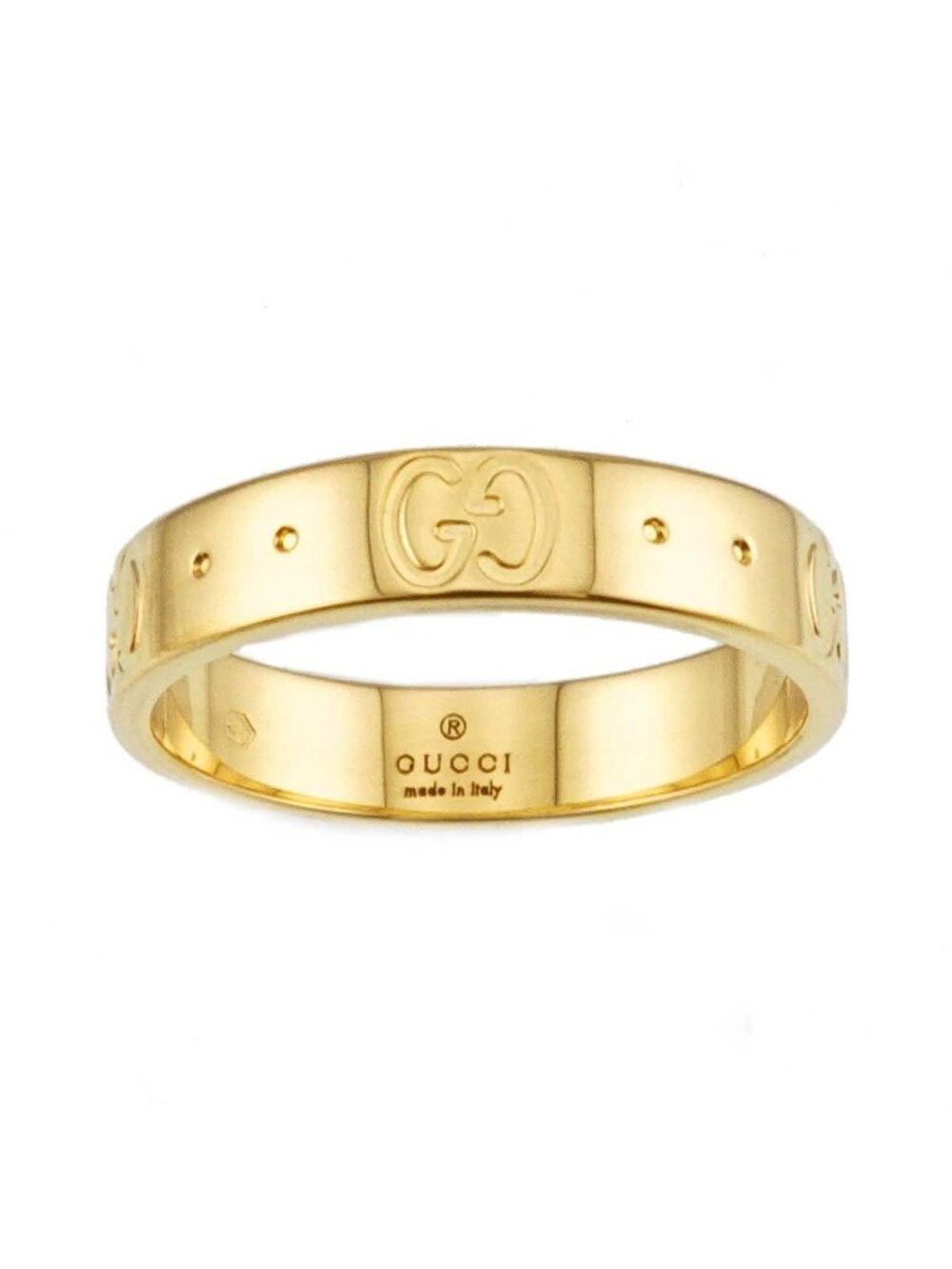 Gucci Icon Ring 18k YG Yellow Gold 750 - Picture 2 of 9
